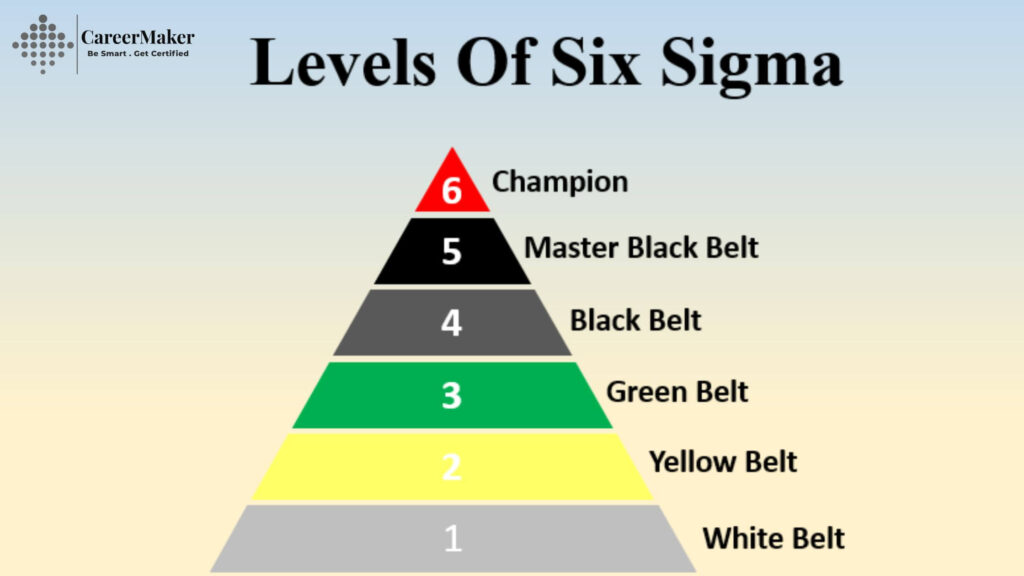 Levels Of Six Sigma Certification